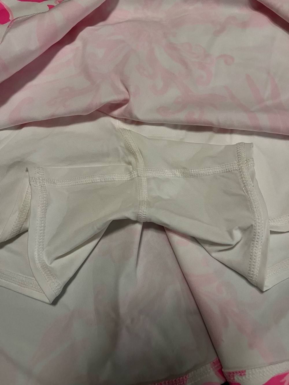 NWOT Lilly Pulitzer Luxletic Rousseau Pink GLISTEN IN THE SUN AILA Skort M - Picture 8 of 14
